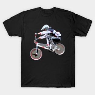 bmx race racing freestyle T-Shirt